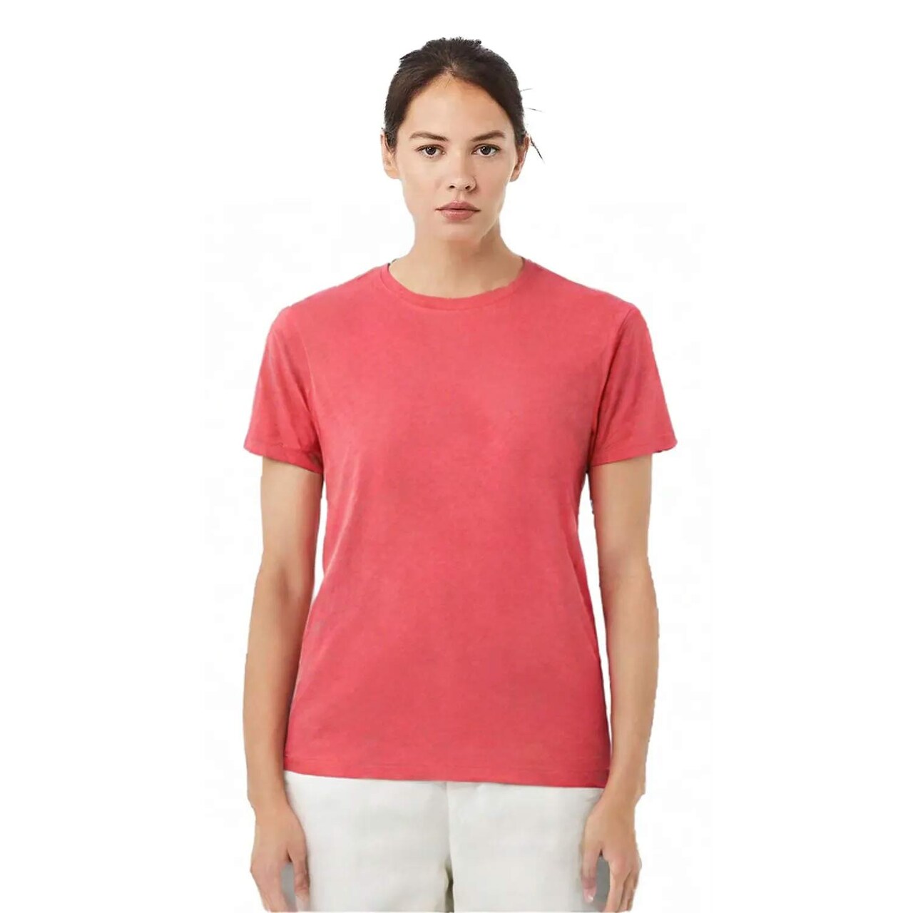 BELLA + CANVAS Triblend Crewneck Short Sleeve T-Shirt For Casual Wear